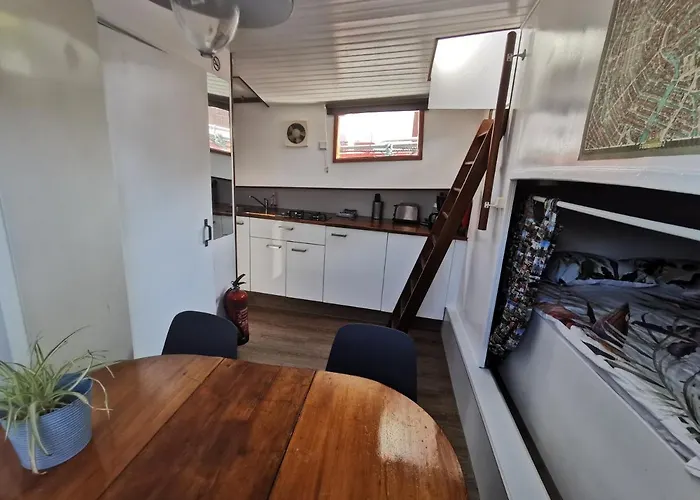 Waterloo Square River Vieuw Houseboat Apartman