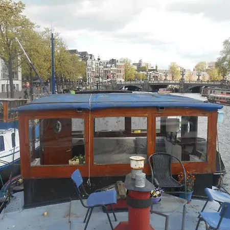 Waterloo Square River Vieuw Houseboat * אמסטרדם