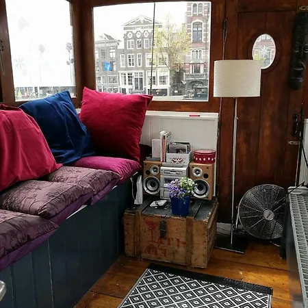 Waterloo Square River Vieuw Houseboat * أمستردام
